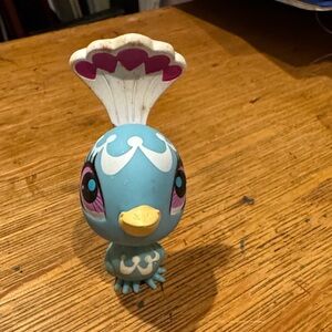 Blue and White Bird Figurine